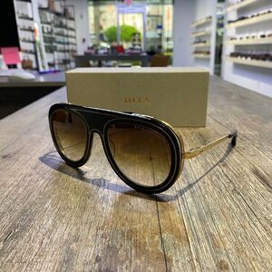 Dita Endurance 88 Men Aviator Sunglasses DTS107-55-01 Brown Gradient Lens 55mm